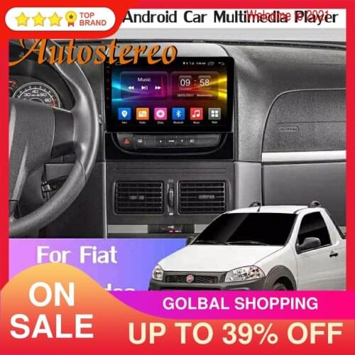 For Fiat Strada Idea 2012-2016 DSP Android 10.0 Car Radio GPS Navigation Stereo Multimedia Player Radio Head Unit Tape Recorder