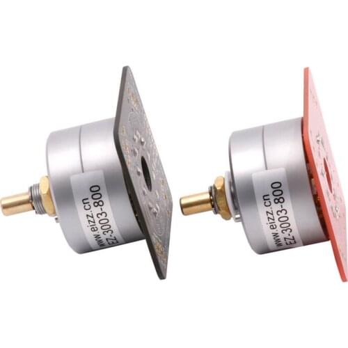 EIZZ 3 Way 3 Positions Rotary Switch Signal Source Selector Aluminum Shielded 12 Gold Plated Copper Pins Hifi Audio AMP+PCB