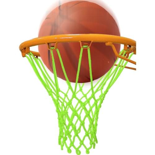 Fluorescent Basketball Net Luminous Basketball Net High Quality Durable Outdoor Sports Accessories Training Sports Supplies