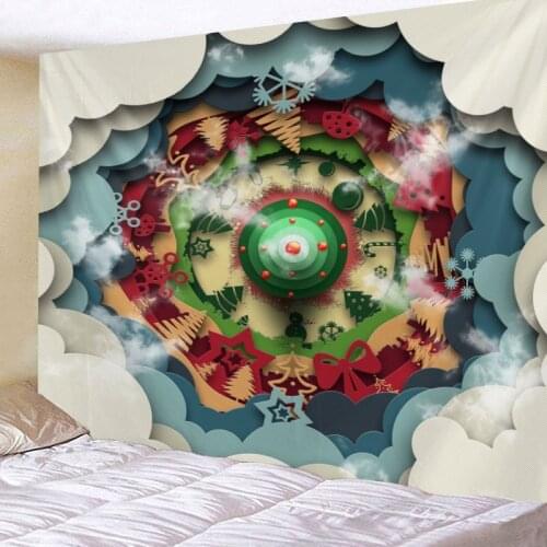 Tapestry Wall Hanging Bed Spread Beach Towel Table Cloth Yoga Mat Muebles de la Sala Christmas Decoration 280cm*180cm Large size