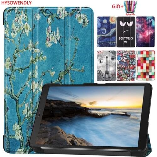 Magnetic Auto Sleep Fold PU Leather Tablet Case For Samsung Galaxy Tab Advanced 2 SM-T583 TAB A 10.1 inch T580N T585C Protection