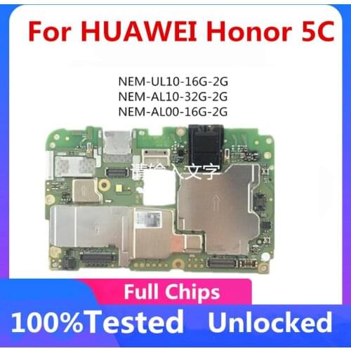16GB 32GB For HUAWEI Honor 5C Motherboard Original Unlocked Logic Board For HUAWEI Honor 5C WIth Full Chips Full Tested