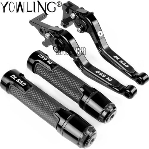 Motorcycle 04-10 DL650 V-STROM Brake Clutch Levers Handlebar Grips FOR SUZUKI VSTROM DL 650 2004 2005 2006 2007 20008 2009 2010