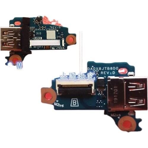 New DC Power Board Connector for HP ProBook 440 445 G6 USB BOARD DA0X8JTB8D0