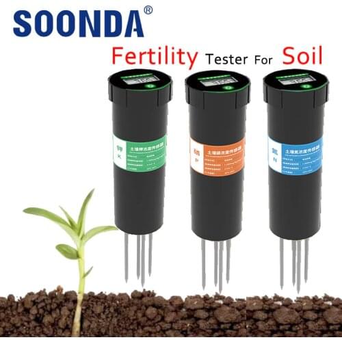 Original Digital Soil Tester For Soil Nitrogen,Phosphorus,Potassium,PH,Moisture,Temperature,Humidity,Conductivity Rapid Detector