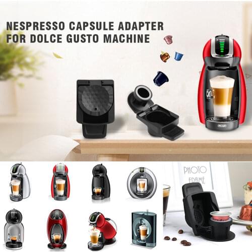 Icafilas Capsule Adapter For Nespresso Original Capsules Convert To A Holder for Dolce Gusto Crema Maker