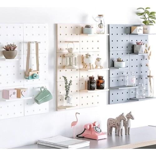 Plastic Storage Holders & Racks Shelf Living Room Kitchen Bedroom Wall Hanging Wall Shelf Bathroom Organizer Shelves for Wall