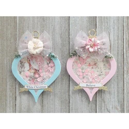 Cutting Dies Bauble Scrapbook Cardmaking DIY Paper Craft Metal Stencil