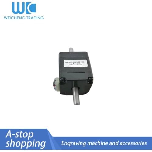 Nema11 28BYGH stepper motor 1.8 degree fuselage 33mm hollow shaft 2.5mm shaft diameter 5mm double shaft two phase four wire