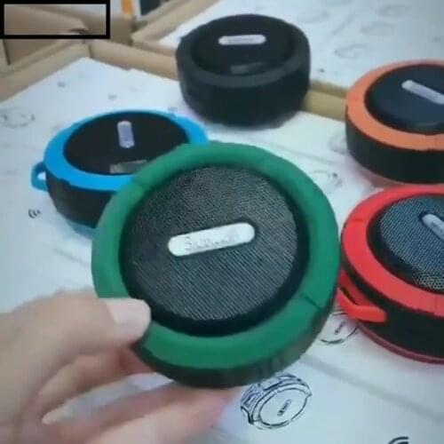 High Quality Portable Mini Outdoor Wireless Shower C6 Waterproof Bluetooth Speaker