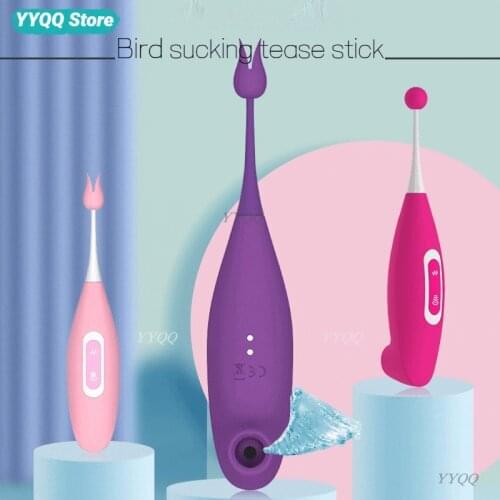 Female Sucking Vibrator G-spot Massage Clitoris Stimulation Breast Tease Flirting Multi-frequency Vibration Charging Sex Toy