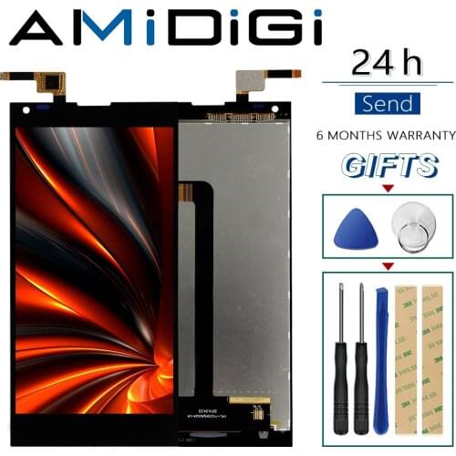 For DOOGEE DG550 LCD display and Touch Screen With Frame Assembly perfect repair part+Free Tools for dg 550 Original lcd