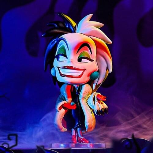 Disney Villains Cruella De Vil Action Figure Model Toys 101 Dalmatians Cruella De Vil Action Toys Figuras Gifts for Kids