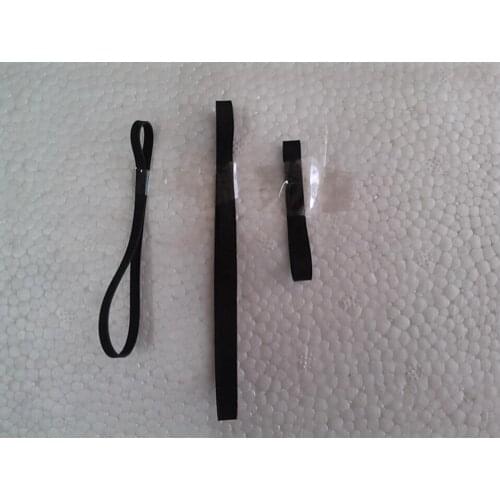 2pcs Fold length:65-75mm Thickness:0.6mm Width:3mm Flat Drive Belt, Special Belt For Deck Audio