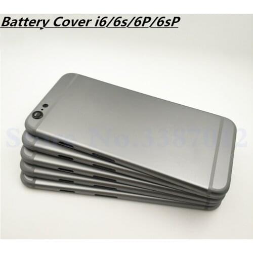 For iPhone 6 6G 6Plus 6S Plus New Battery Door Back Cover Housing Case Middle Frame Chassis Replacement Repair Parts