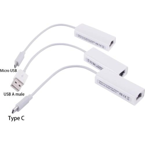 USB RJ45 Lan Ethernet TV BOX Adapter Cable Support 10Mbps or 100Mbps speed With Asix88782 Support Android Linux, windows7, xp