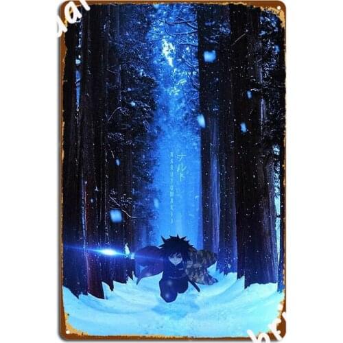 Kimetsu No Yaiba Metal Sign Club Party Printing Plaques Club Bar Tin sign Poster