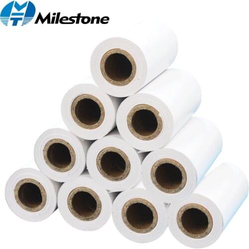 Milestone 10 Rolls /Pack 58mm 80 mm Cash Register Receipt paper Thermal Paper bill papers Rolls 58mm/80mm For Thermal Printer
