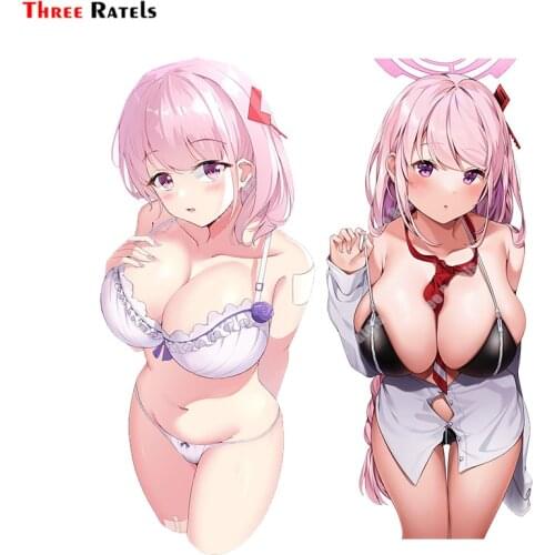 Three Ratels A665 Eimi Blue Archive Summer Refreshment Sexy Sexy For Audi A8 Decal Anti Scratch Film Personalize Sticker