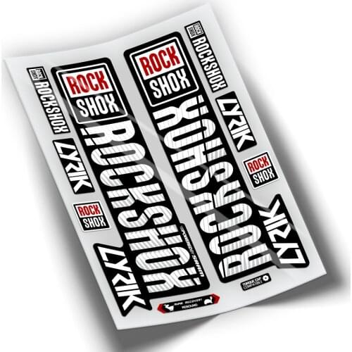 Stickers ROCKSHOX LYRIC 2018 WP70