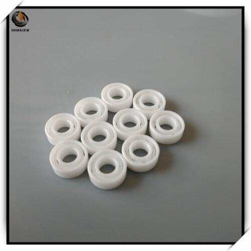 2Pcs 623 Full Ceramic Bearing FULL CERAMIC ZRO2 3X10X4 mm CZMR103 Fishing Reel Bearing