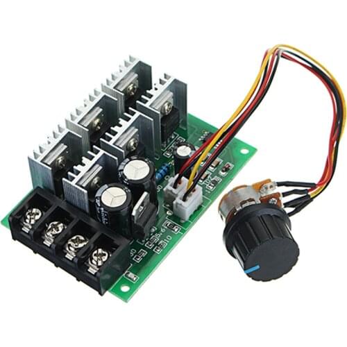DC 9-55V 40A 2000W PWM DC Motor Pump Speed Regulator High Power Speed Controller 9V 12V 24V 36V 48V