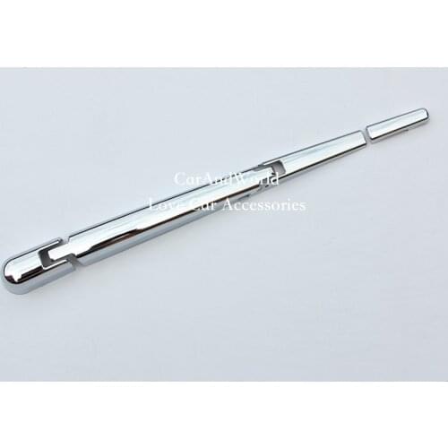 For Hyundai Tucson 2015 2016 2017 Rear Window Rain Wiper Cover Tail Windshield Wipers Molding Trim ABS Chrome Car Accessories