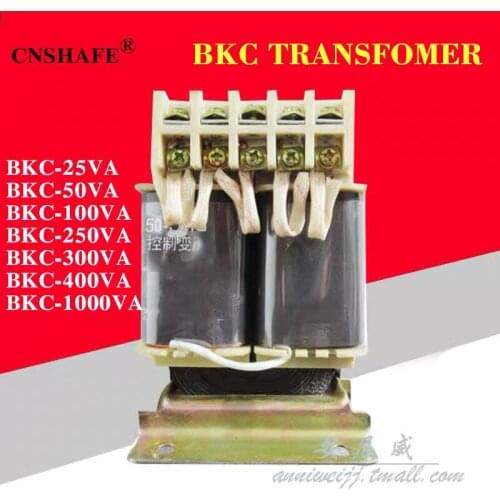 TRANSFORMER BKC-25VA 50VA 100VA 250VA 300VA 400VA 500VA 1000VA