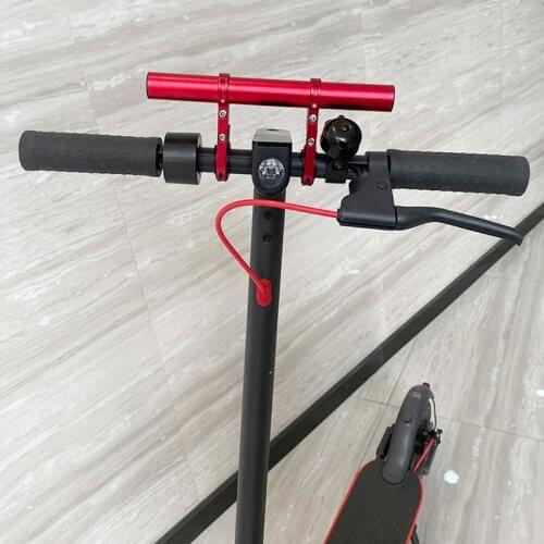 Electric Scooter Racks Handlebar Extender Carbon Fiber Aluminum Alloy Extension Mount Holder For Xiaomi M365 Scooter Accessories