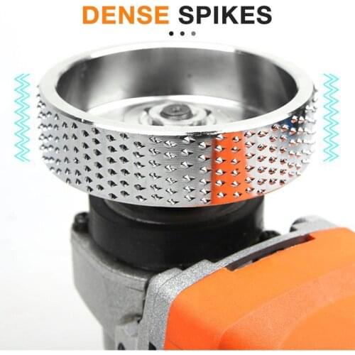 High Quality Wood Angle Grinding Wheel Rotary Disc Sanding Wood Carving Tool Abrasive Disc Tools For Angle Grinder 75/16MM Bore