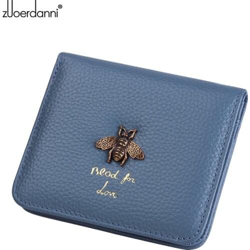 Женские кожаные кошельки ZUOERDANNI China At AliExpress