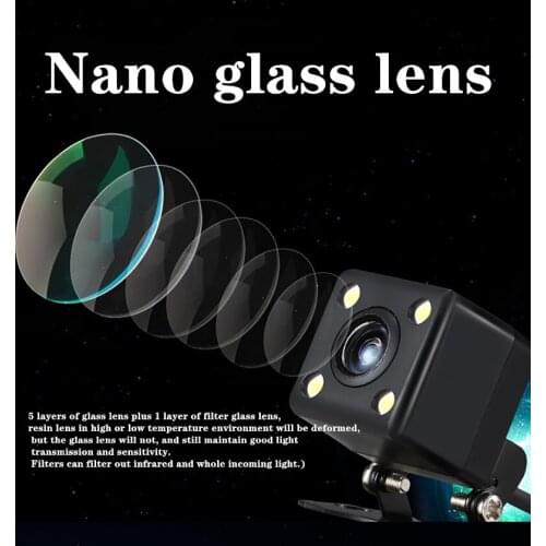 170° Wide Angle CCD HD Night Vision nano Rear View Camera Backup Parking Camcorder Waterproof shockproof Auto Universal