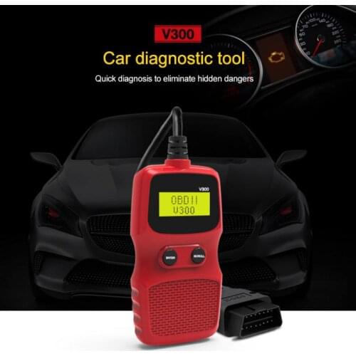 ELM327 V300 OBD2 OBDII Car Auto Diagnostic Tool Check Engine Automotive Interface Scanner Multilingual Free Update Pk CR319
