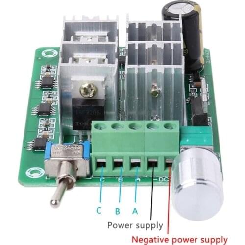 BLDC Three-Phase Sensorless Brushless Motor Speed Controller Explosive Fan Drive DC 5-36V