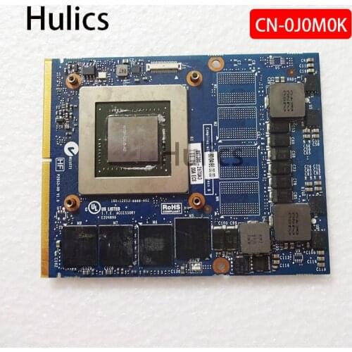 Hulics GTX 860m GTX860M 2GB MXM3.0b Graphics VGA Card N15P-GX-B-A2 J0M0K 0J0M0K CN-0J0M0K for Dell Alienware 13 R1 15 R1 17 R1