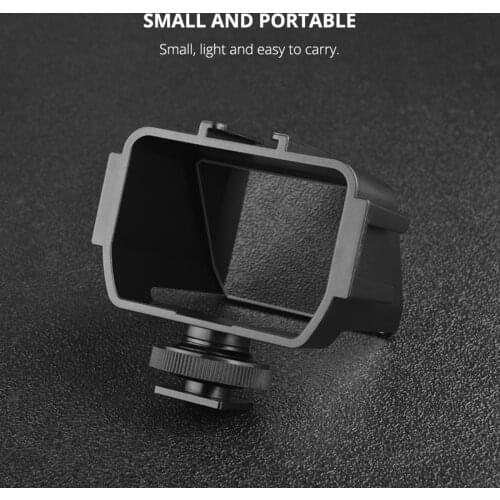Camera Selfie Flip Screen, Cold Shoe Mount, for Vlog / Live Stream / Photographing Accessories, for DSLR Cameras
