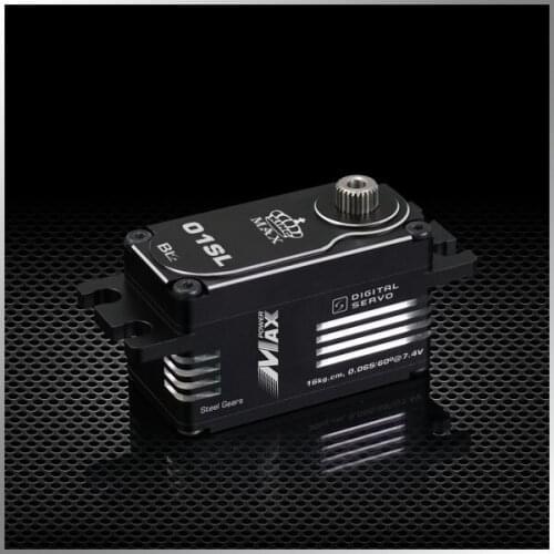 Kingmax BLS01SL 56g 16kg steel gears super low profile servo RC drift car