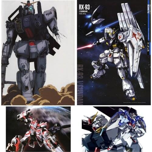 Classic Anime Poster HD coated paper Prints and Posters Home Room Decor Art Wall Stickers