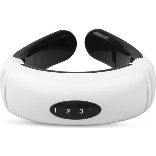 6 Modes Electric Neck Massager & Pulse Back Power Control Far Infrared Heating Pain Relief Tool Health Care Relaxation Machine