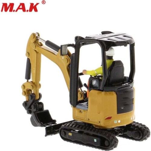 1/50 Scale Alloy Diecast Construction Vehicles Mini Hydraulic Excavator 301.7 CR with Work Tools 85 Model for Kids Holiday Gifts