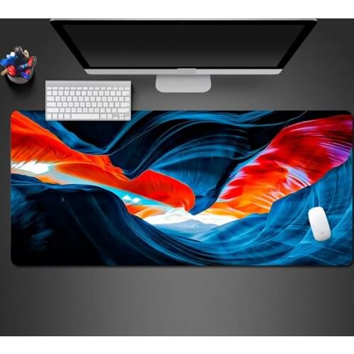 Fashion Anti-Skid Mouse Pad High Quality Lock Side Professional Gamer Computer Keyboard Mouse Desk Mat To Gaming Christmas Gift