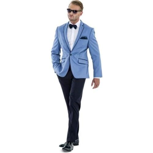 New Arrival Mens Suits Groomsmen Notch Lapel Groom Tuxedos One Button Wedding Best Man Suit (Jacket+Pants+Tie+Girdle) B656