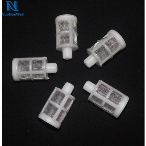 NuoNuoWell 40 Mesh 5pcs Stainless Steel Homebrew Siphon Filter Beer Wine Brewing Tools Aquarium Pre-filter