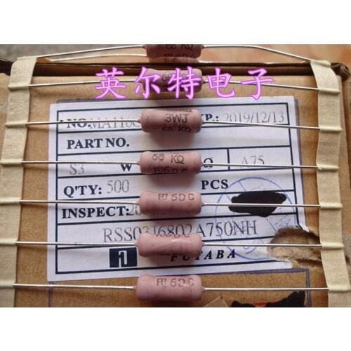 Original new 100% writing resistance 3W68K 3W 68K 5% (Inductor)