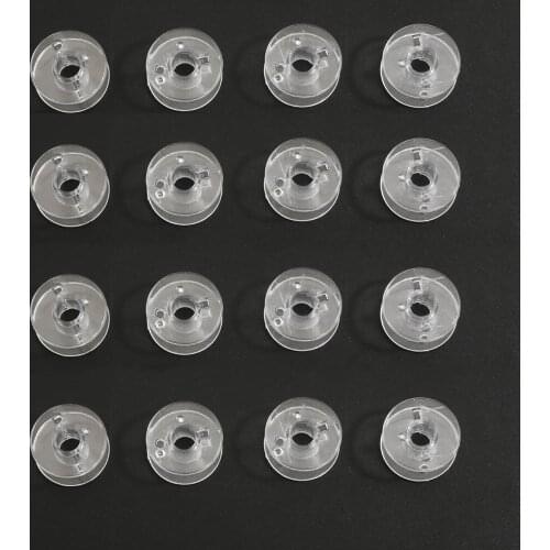 10pcs/lot Transparent Bobbins Spool Sewing Machine Spool Universal Empty Bobbin Sewing Bobbins Spool For Sewing Tool Accessories
