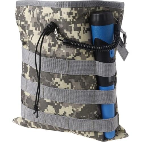 E15A Drawstring Diggers Pouch Finds for Men and Women，Environmentally Friendly ,Luck Bag Camo Combo Pick Up Waist Pockets