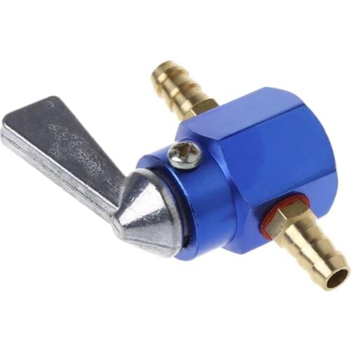 Universal 6mm In-Line Petrol / Fuel Tap Motorcycle On-OFF Petcock Fuel Switch P82B