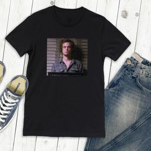 Spencer Reid MugShot Criminal Minds Shirt T shirtand Women Size Tee