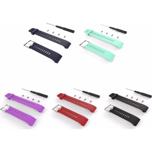 1Set Silicone Replacement Wrist Band Strap For Garmin Forerunner 35 Sports GPS Watch