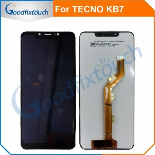 10pcs LCD Screen For TECNO Spark 3 KB7 KB 7 LCD Display Touch Screen Glass Panel Digitizer Assembly For TECNO KB7 Repair Parts